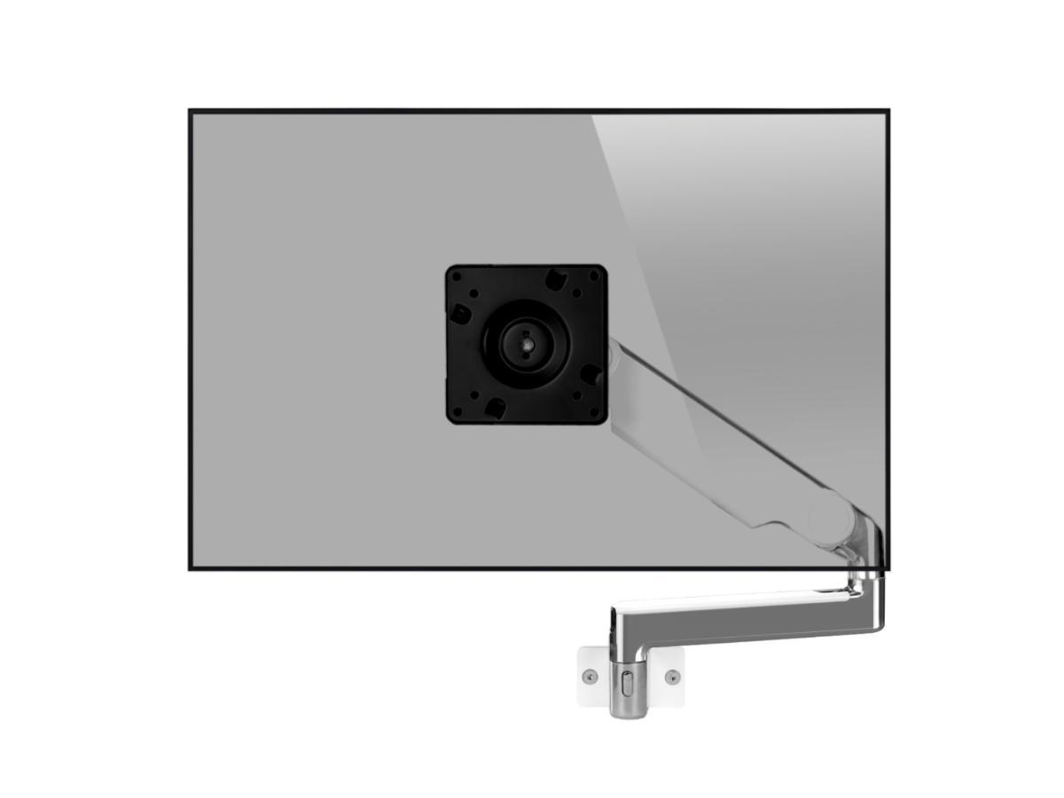 Humanscale M2.1 Monitorhalterung für K+N Reling, weiß Humanscale M2.1 Monitorhalterung für K+N Reling, weiß