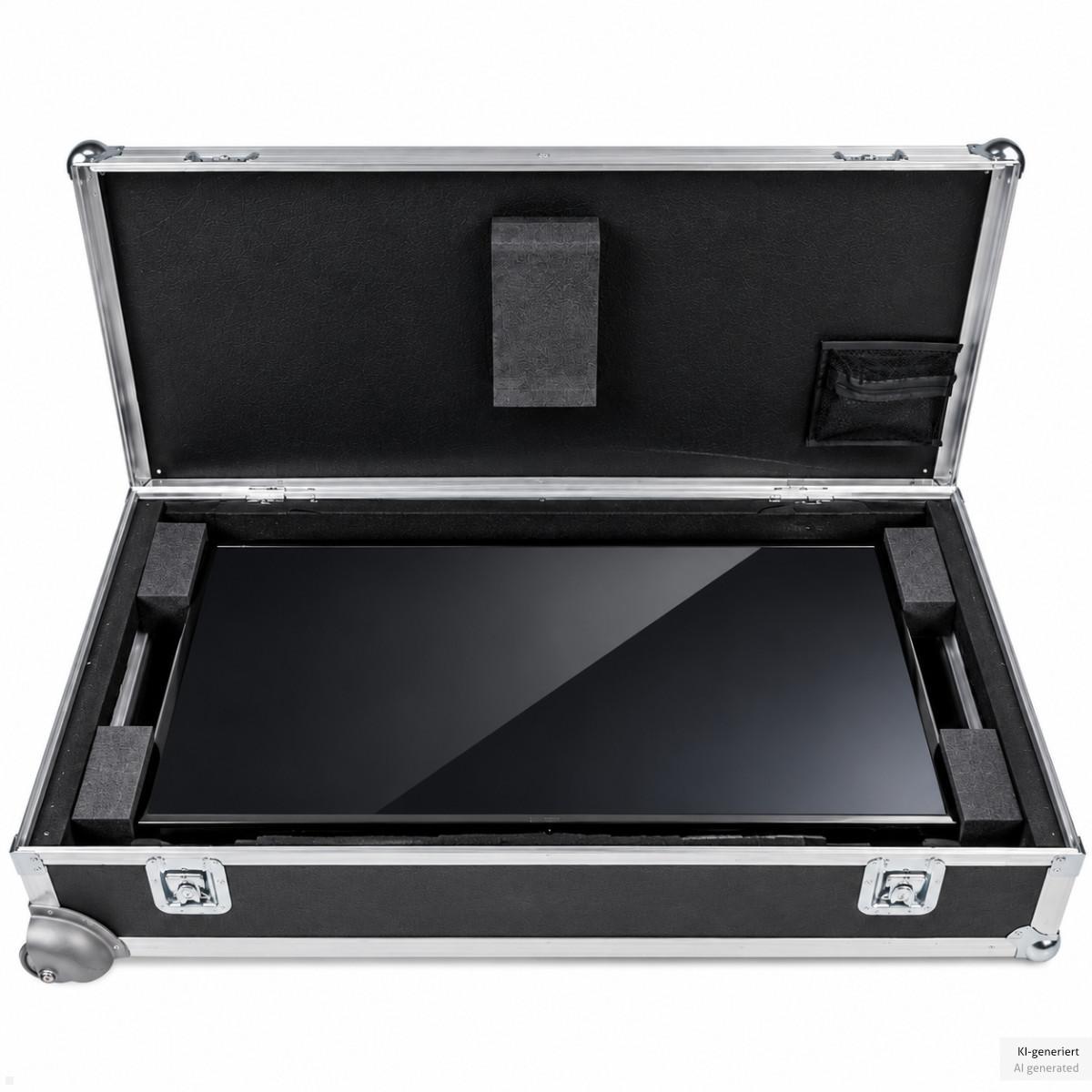 MonLines MTK065B Display Transportkoffer 65 Zoll, Display Schutzkoffer Made in Germany