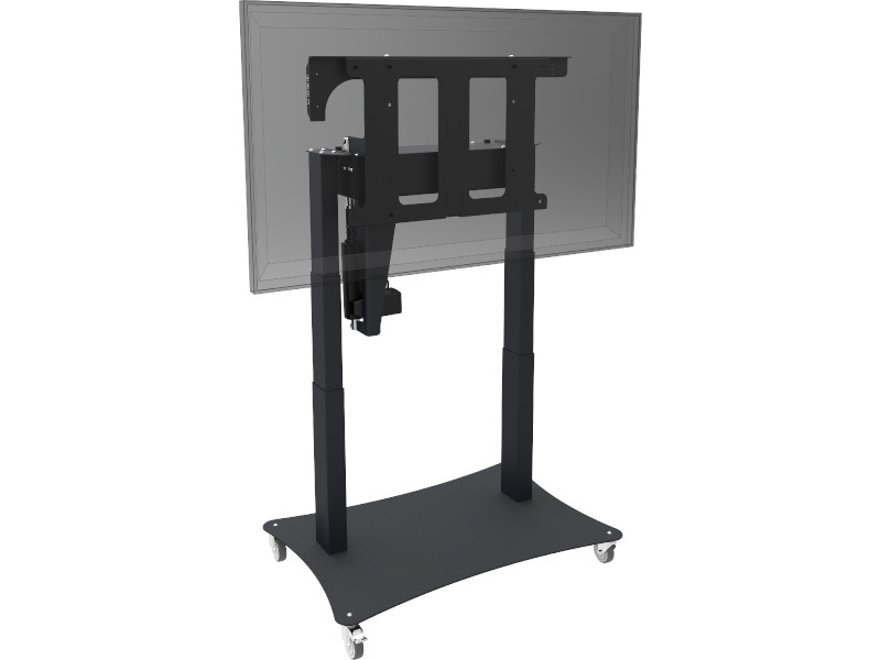 SmartMetals Tip & Touch Mobiler Touchscreen Trolley horizontal bis 75 Zoll  Monitor aufrecht