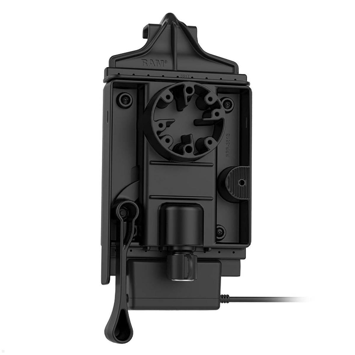 RAM Mounts GDS Halteschale iPad mini abschließbar (DOCKL-V10-OMT3U) Vorderansicht
