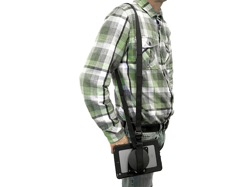 Compulocks Grip & Dock Tablet Handschlaufe mit Tischhalter, neigbar (Gurt nicht enthalten) Compulocks Grip & Dock Tablet Handschlaufe mit Tischhalter, neigbar (Gurt nicht enthalten)