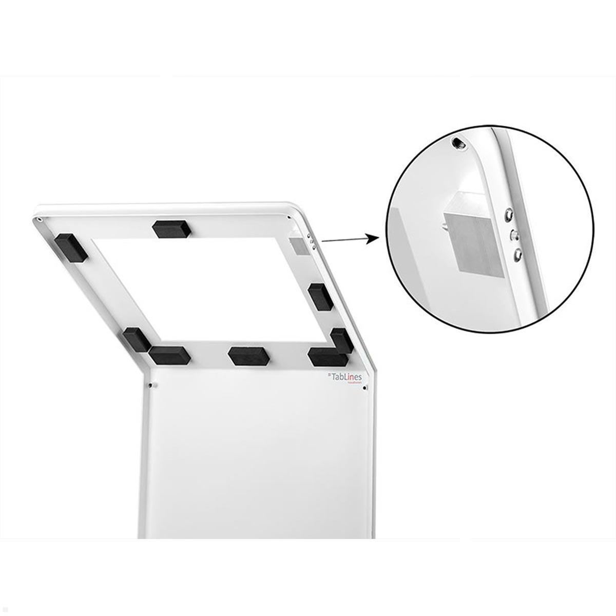 TabLines TBS115 Design Tabletständer mit Akku für Samsung Tab S9+ 12.4, Schalter TabLines TBS115 Design Tabletständer mit Akku für Samsung Tab S9+ 12.4, Schalter