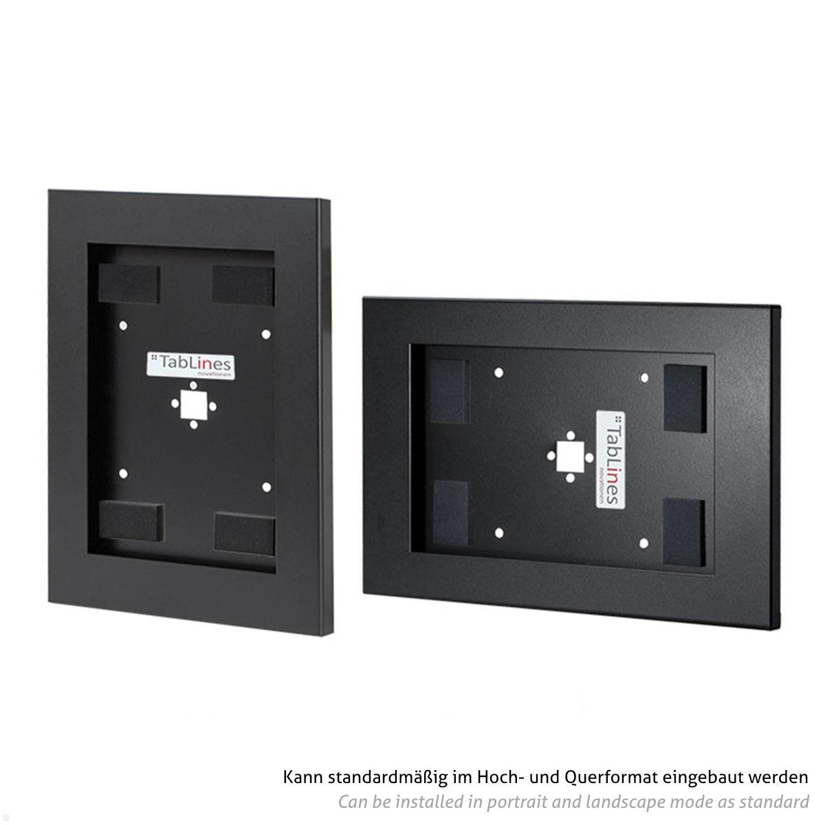 TabLines TSG085B Tablet Schutzgehäuse für Samsung Tab A8 10.5 (2022), schwarz Quer- und Hochformat TabLines TSG085B Tablet Schutzgehäuse für Samsung Tab A8 10.5 (2022), schwarz Quer- und Hochformat