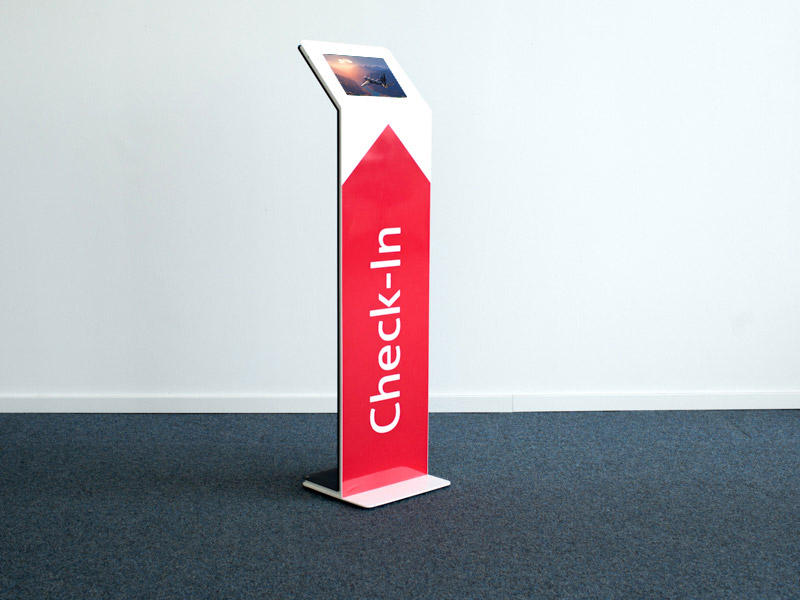 TabLines TBS079 Design Tabletständer hoch Apple iPad Air 10.5 (3. Gen.) Check In Airport TabLines TBS079 Design Tabletständer hoch Apple iPad Air 10.5 (3. Gen.) Check In Airport