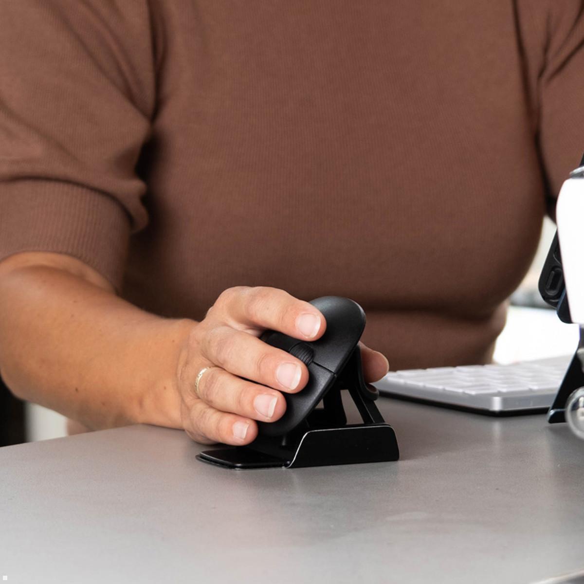 R-Go Tools Twister Beidhändige ergonomische Maus (RGOTWBMWLBL), Anwendungsbeispiel