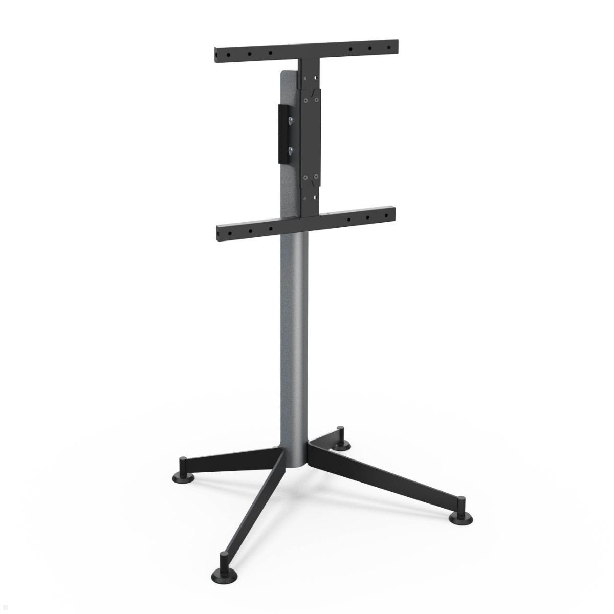 Erard KANA 1200L mobiler TV Ständer 30-55 Zoll, silber / schwarz, Standfüße Erard KANA 1200L mobiler TV Ständer 30-55 Zoll, silber / schwarz, Standfüße