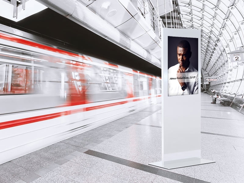 MonLines MDS012W Design Display Stele 70 Zoll digitale Werbung MonLines MDS012W Design Display Stele 70 Zoll digitale Werbung