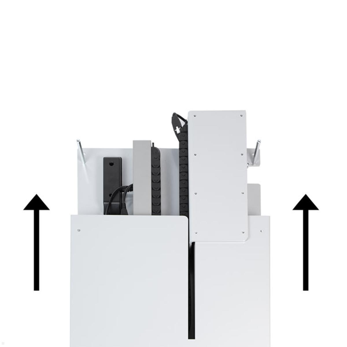 MonLines MLE675S TV Lift  Wandhalterung elektrisch mit Einhausung