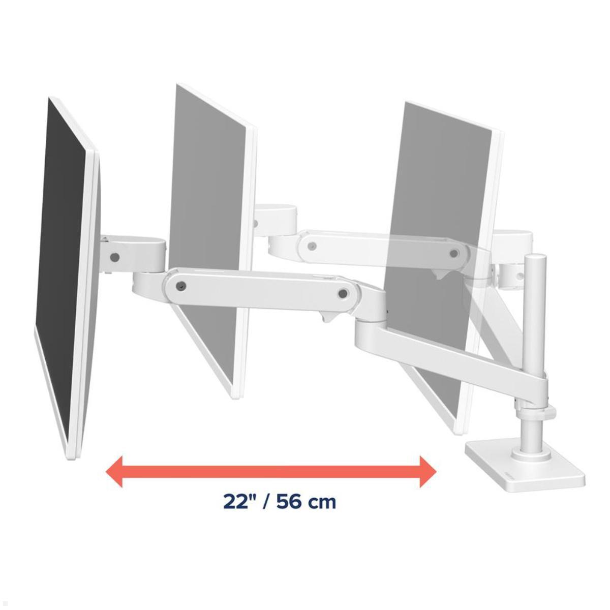 Ergotron LX Pro Monitor Tischhalterung mit Tastaturhalter, flexibler Schwenkarm für Monitore