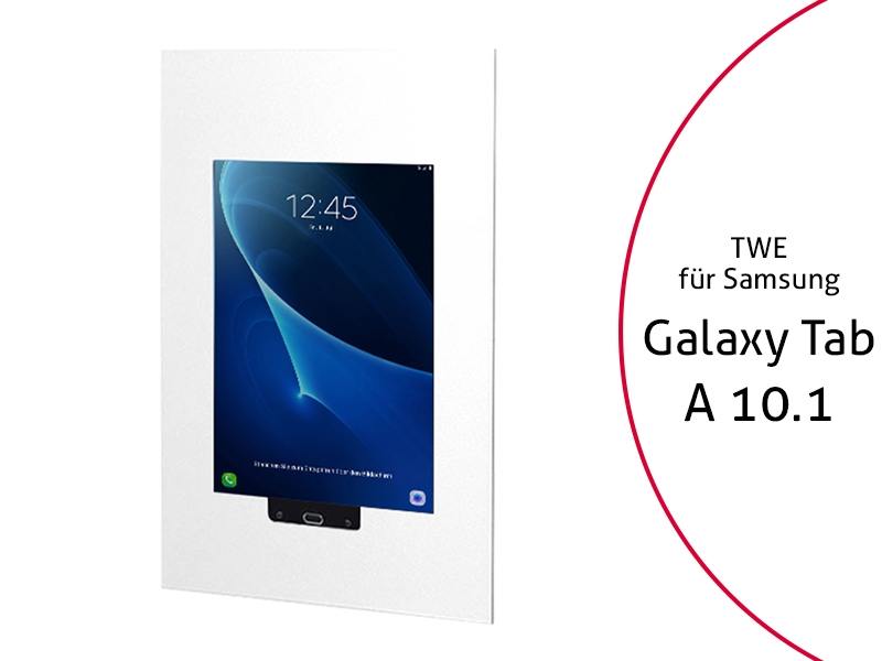 TabLines TWE049W Tablet Wandeinbau für Samsung Tab A 10.1 - HB, weiß TabLines TWE049W Tablet Wandeinbau für Samsung Tab A 10.1 - HB, weiß