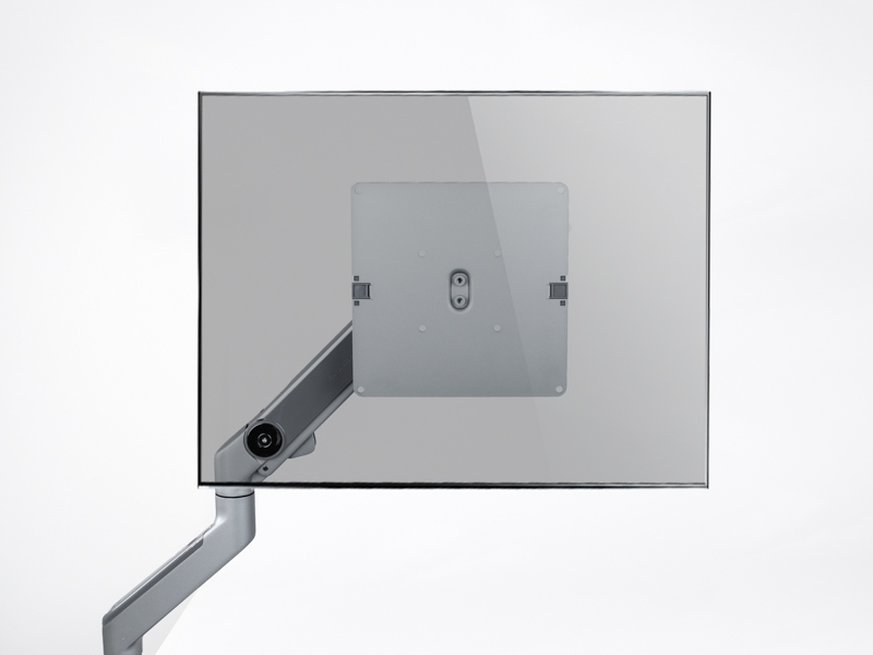 Humanscale Zubehör M2/M8 VESA Platte 200 x 200 mm (VM28-22) mit M8 & Display