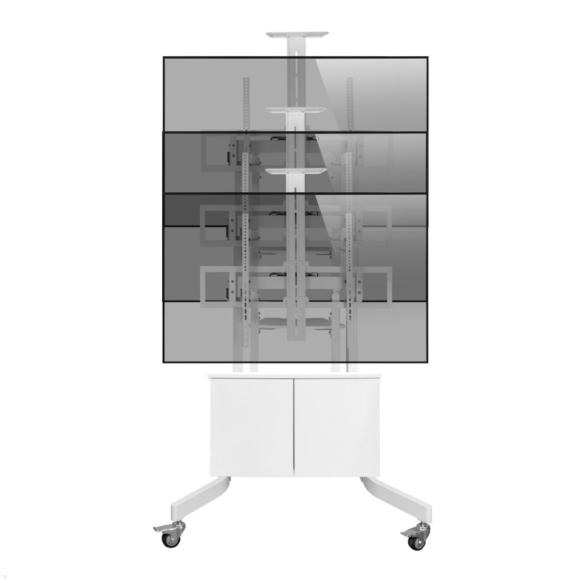 MonLines MBS016W Elektrischer Monitorständer elektrisch höhenverstellbar