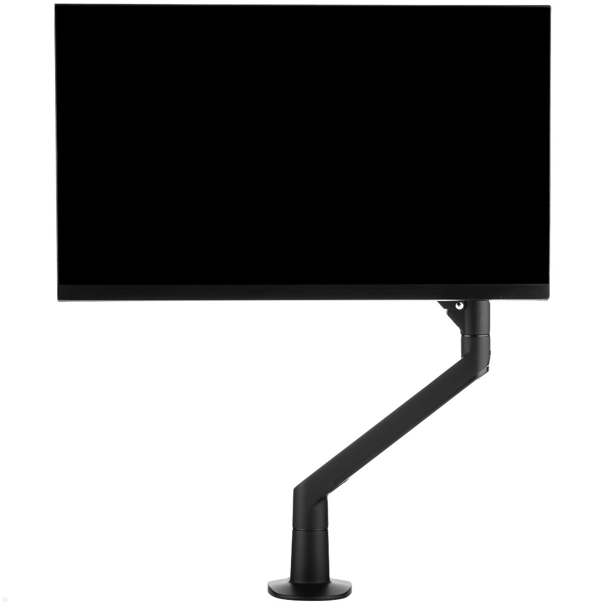 Fellowes Chicago Single Monitor Tischhalterung (100091505), schwarz