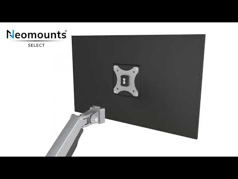 EOL - Neomounts Select NM-D750 Monitor Tischhalter höhenverstellbar bis 32 Zoll, silber