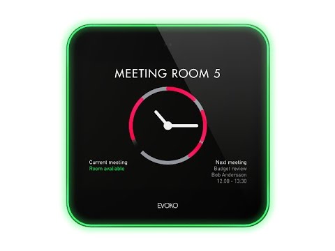 EOL - Evoko LISO Raumbuchungssystem digitales Türschild (ERM2001)