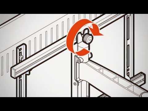 EOL - Vogels WALL 2345 schwenkbare TV Wandhalterung, weiß