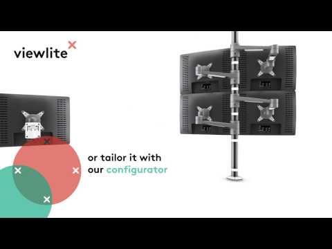 Dataflex Viewlite Monitorhalterung für Slatwall (58.402)
