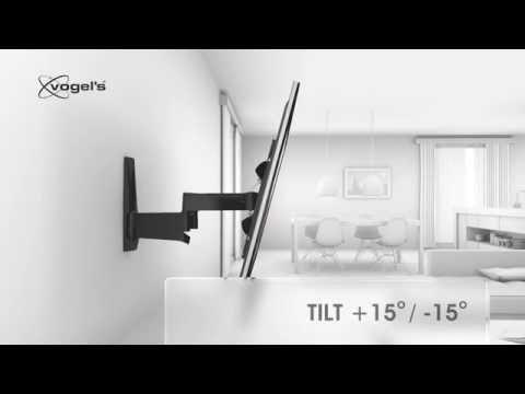 EOL - Vogels WALL 2345 schwenkbare TV Wandhalterung, weiß