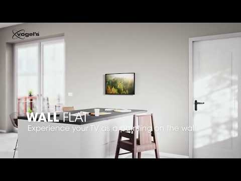 EOL - Vogels WALL 3305 flache TV Wandhalterung 40-100Zoll, schwarz