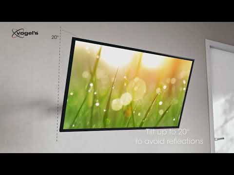 EOL - Vogels WALL 3245 TV Wandhalterung schwenkbar 32 - 55 Zoll, weiß