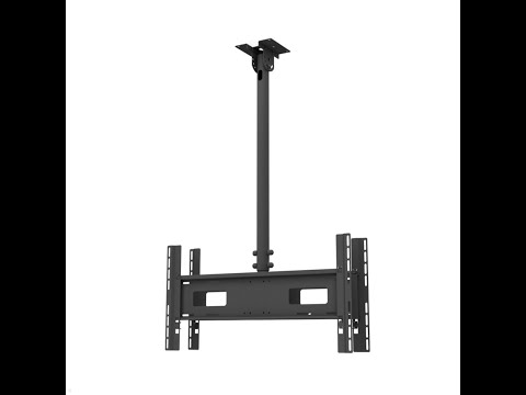 SMS Func Ceiling P Dual Monitor Deckenhalterung hoch, schwarz (02-117-1)