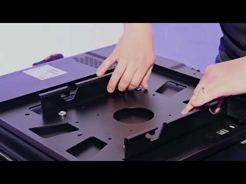 EOL - B-Tech BT7555/B Monitorhalterung parallel zur Decke bis 65Zoll 50kg, schwarz