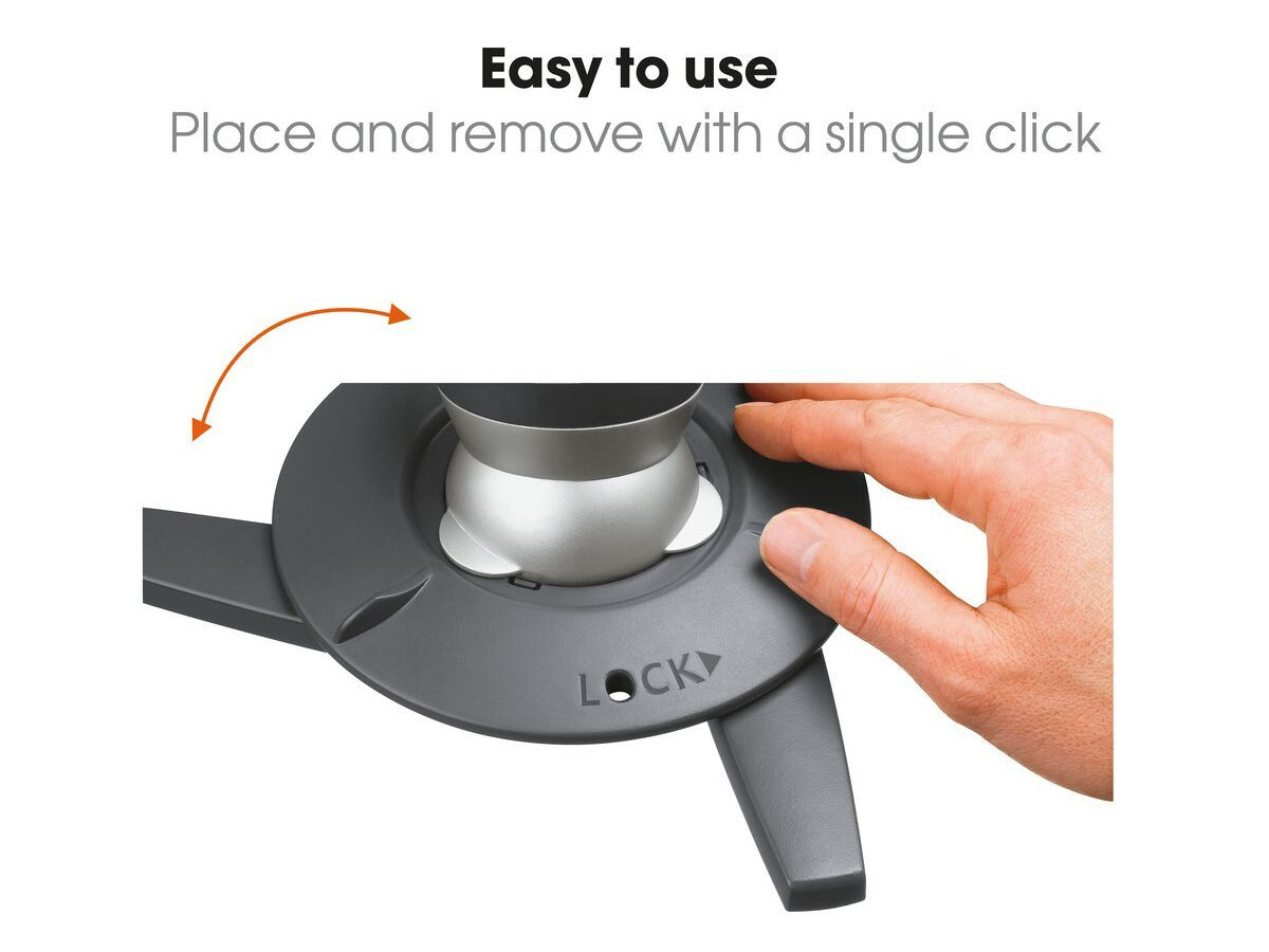 QWORK Projektor Ständer - Faltbare Beamer Halterung 360° Verstellbar