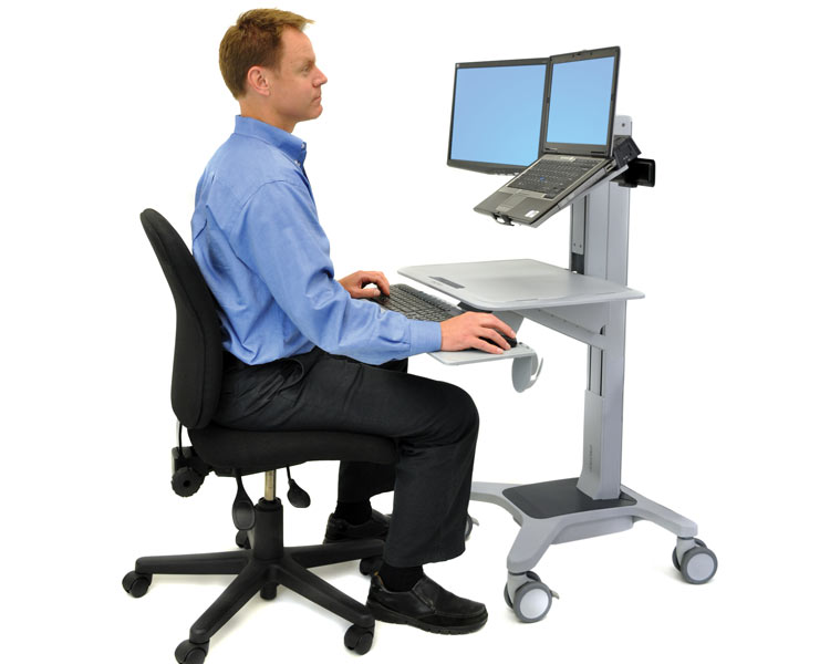 Ergotron WorkFit C-Mod Combo